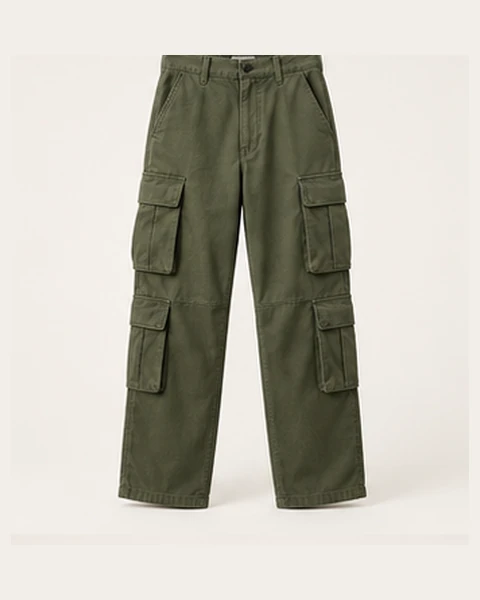 Olive cargo pants